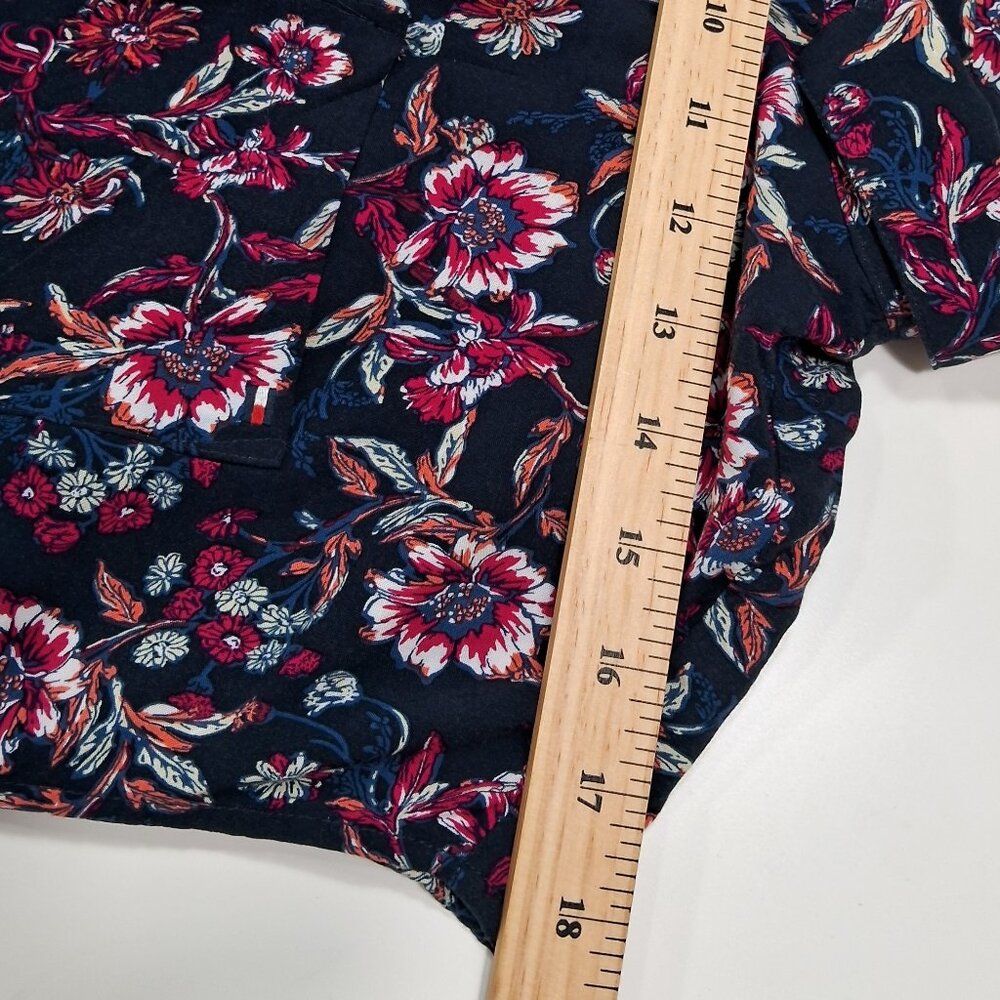 Tommy Hilfiger button-front dress, navy floral print - Picture 6 of 12